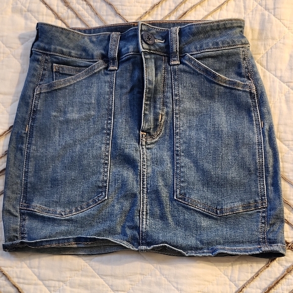 American Eagle Outfitters Dresses & Skirts - American Eagle Outfitters Blue Denim Mini Skirt